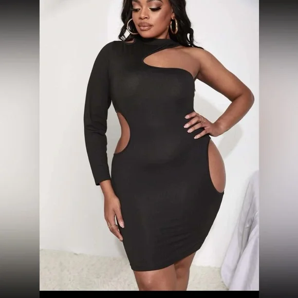 Black cutout dress Black cutout dress